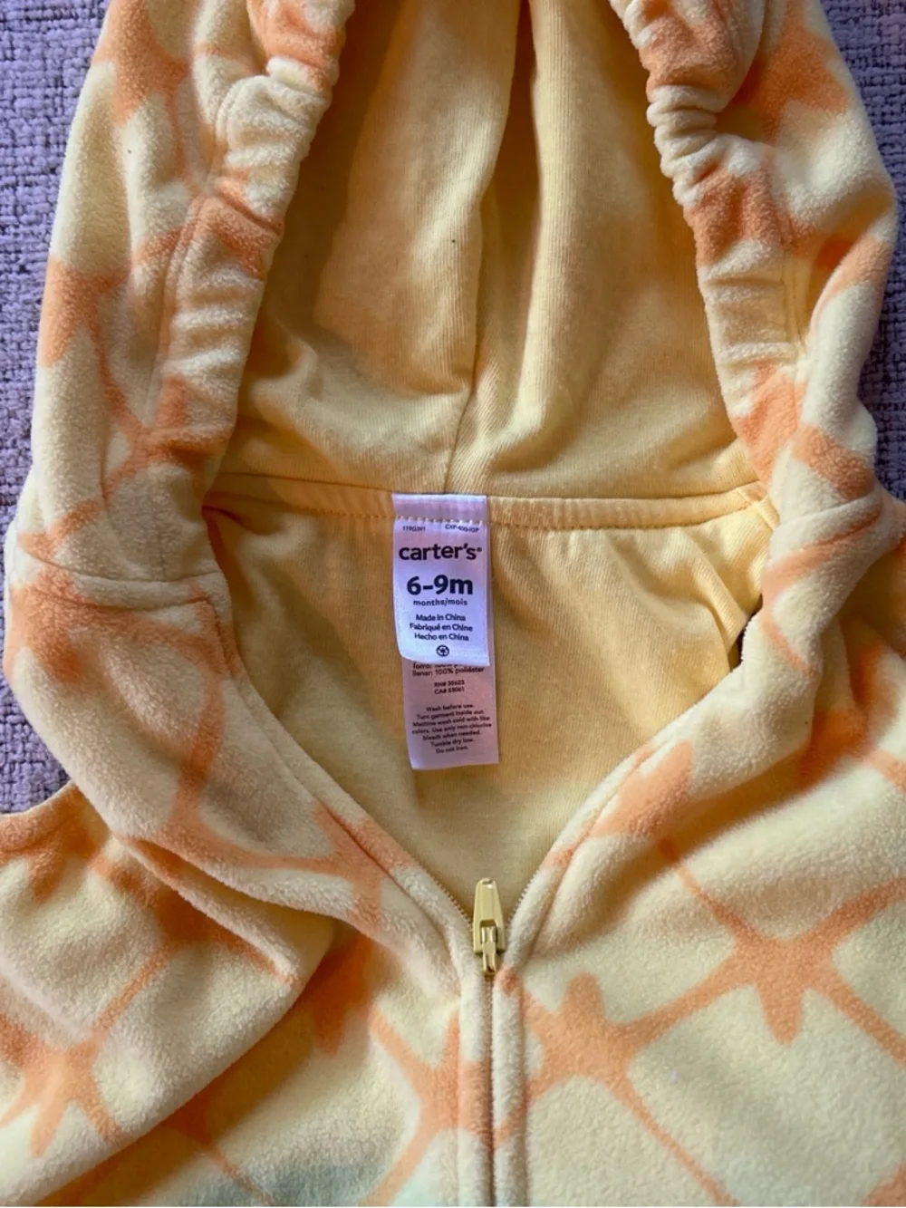 Carter's Baby Pineapple Costume - Picture 2 of 3